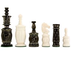 It is practised by various society arts, usually as a more economical, and lately a constitutional replacement for ivory casting. Barley Corn Carved Camel Bone Chess Pieces Rcp042 198 99 The Regency Chess Company The Finest Online Chess Shop