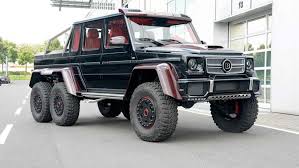 With 6 Wheels And 700 Hp Brabus G63 Amg 6 6 Will Have You Seeing Red Carbon Fiber That Is Mercedes Benz G63 Amg Mercedes G63