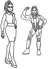 Start drawing colouring book , enjoy coloring the pictures of group doom patrol. Coloring Page Fortnite Marvel Jennifer Walters And She Hulk 4