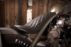 Tonight At The Hand Eye Supply Curiosity Club Motorcycle Seat Upholstery With Ginger Mccabe Motorcycle Seats Bike Seat Xs650