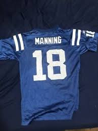 Vintage reebok peyton manning #18 indianapolis colts nfl jersey. Indianapolis Colts Jersey 18 Peyton Manning Size Youth Medium 10 12 Ebay