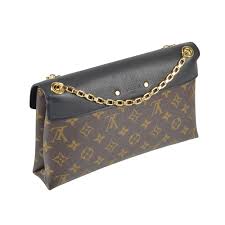 Um einen menüpunkt auswählen zu können, drücken sie bitte ihre eingabetaste. Louis Vuitton Pallas Chain Noir Handtasche Mylovelyboutique Com