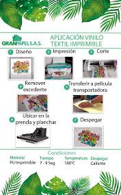 Vinilo Textil Imprimible Granpapel