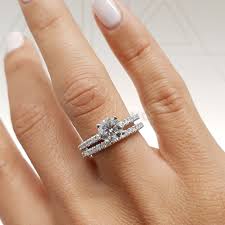 Each stunning band is crafted to the highest standards with handcrafted details, fine diamonds, or colorful gemstones. The Stephanie Bridal Set 1 6 Carat Round Diamond Engagement Weddin Best Brilliance