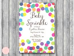 It's a baby shower for second baby. Custom Sprinkle Baby Shower Invitation Bride Bows