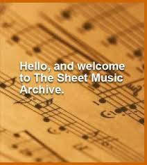 Welcome To Sheet Music Archives Sheet Music Music Score Piano Music