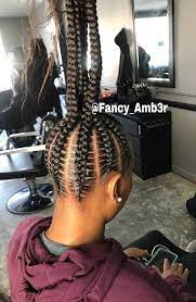 2019 Attractive 8 Feed In Braids Ponytail For Women Feed In Braids Hairstyles Feed In Braids Ponytail Braided Bun Hairstyles