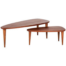 Sourcing guide for coffee table and chair: Tikin Coffee Table Set Made In Black Cabbagebark Tropical Wood For Sale At 1stdibs