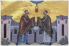 Υπάρχουν πολλοί άγιοι που έλαβαν αυτόν το χαρακτηρισμό (κοσμάς και δαμιανός, κύρος και ιωάννης, παντελεήμων και. Agioi Anargyroi Kosmas Kai Damianos Bioi Agiwn Matia