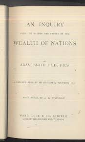 But they are commonly more distinguished by a smith who has been accustomed to make nails, but whose sole or principal business has not been that of a nailer, can seldom, with his. Wealth Of Nations By Adam Smith Fair Hardcover 1812 3rd Man Books