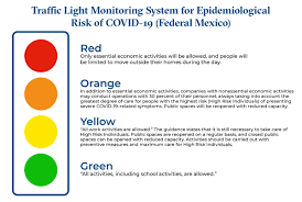 No salgas si no es estrictamente necesario. Mexico S Covid 19 Traffic Light Monitoring System December 2020 Ogletree Deakins Nash Smoak Stewart P C Jdsupra