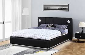 Granada Black Leather Ottoman Storage Bed With Bluetooth Speakers Led Light Modish Furnishing What would our sleeping patterns be in the sort of ideal sense?