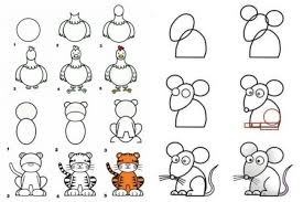 Zeichnen Lernen Tiger Inspiration Maus Huhn Zeichnen Lernen Comicfiguren Zeichnen Zeichnen Lernen Fur Kinder