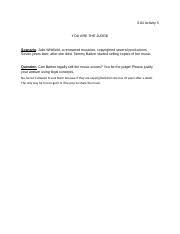 Home » answer key » hppsc civil judge answer key 2020 | download himachal pradesh cj while raising challenges on hppsc civil judge exam key you have to know the correct details. 3 04 Activity 5 You Be The Judge Jonathan R 3 04 Activity 5 You Are The Judge Scenario Julie Whitfield A Renowned Musician Copyrighted Several Course Hero