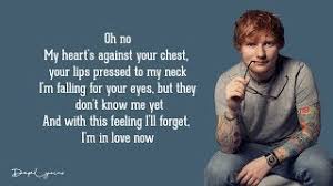 It was calum running through the hallways like a crazy person. Chords For Ed Sheeran Kiss Me Lyrics