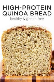 Gluten Free Quinoa Bread Recipe Simply Quinoa Recipe Quinoa Bread Protein Bread Recipe Healthy Bread Recipes