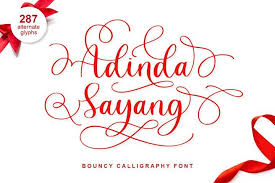 Salvations font is a modern calligraphy script font. Adinda Sayang 694675 Calligraphy Font Bundles In 2020 Calligraphy Fonts Signature Fonts Pretty Script Fonts
