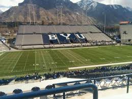 Lavell Edwards Stadium Section 108 Home Of Byu Cougars