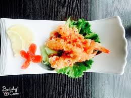 Gamberoni in tempura alla curcuma. Tempura Di Gamberoni Con Salsa Agropiccante E Wasabi Picture Of Ninja Sushi Padua Tripadvisor