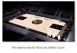 Atlanta, ga, united states atlanta, ga, united states. Atlanta Hawks Unveil Mlk City Edition Court For 2020 21 Nba Season Respect