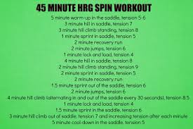 spin workout to try and 8 random things
