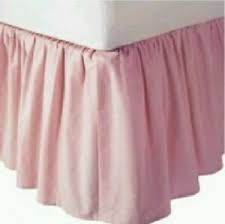 Nwt lauren ralph lauren antigua. Open Corner Dust Ruffled Bed Skirt Solid Pink 700 Tc Cotton All Drop Length New Ebay
