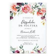 Tropical Colorful Summer Spanish Bridal Shower Invitation Zazzle Com Bridal Shower Invitations Baby Sprinkle Invitations Sprinkle Invitations
