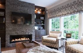 34 beautiful stone fireplaces that rock. Stacked Stone Fireplace Designs And The Decors Around Them