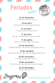 Porém, este ano, devido aos reflexos da pandemia do coronavírus, muitos tribunais transferiram o feriado religioso de corpus christi para o mês de. Feriados Em 2020 Viagens Paixao De Cristo Feriados De Abril