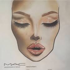 Facechart created by @roguebeautii More