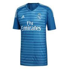 It's a few shades darker than the club's traditional white. Real Madrid Adidas Away Goalkeeper Shirt 2018 19 Official Jersey