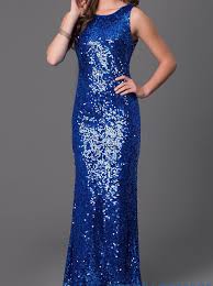 Fierce Royal Blue Sequin Sleeveless Maxi Gown Maxi Gowns Gowns Formal Dresses