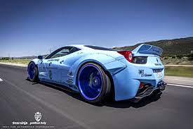 Liberty Walk 458 Futuristic Cars Custom Muscle Cars Liberty Walk Ferrari