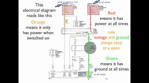 Reading schematics is actually pretty easy. How To Read An Electrical Diagram Lesson 1 Youtube
