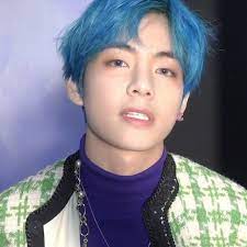 Only Bts Taehyung Blue Hair Icons Reblog Like If U Save Taehyung Taehyung Blue Hair Blue Hair