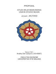 Proposal studi kelayakan bisnis usaha cafe jurusan : Proposal Studi Kelayakan Bisnis