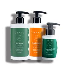 Damaged hair is stripped of its. Buy Arata Natural Daily Therapy Combo For Men Women With Hydrating Shampoo Hempocado Oil Hair Conditioner 700ml On Zoobop At Best Prices