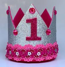 Birthday Crown For Adults 1st Birthday Crown First Birthday Crown Girl First Birthday Etsy First Birthday Crown Birthday Crown Birthday Party Hats