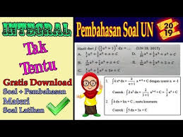 We did not find results for: Contoh Soal Penting Pembahasan Soal Ujian Nasional Materi Integral Tak Tentu 2019 Icpns
