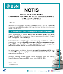 1 avenue, garden homes, seremban 2 6 km. Bsn Malaysia Notis Penutupan Sementara Cawangan Facebook