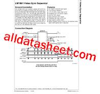 LM1881N Datasheet(PDF) - National Semiconductor (TI)