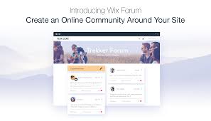 How to create a forum website. Wix Forum Create And Manage Your Online Community