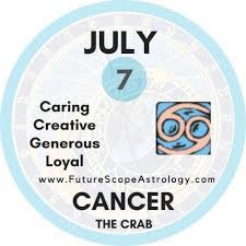 The water signs are associated with romance, emotional depth, and feelings. July 1 Birthday Personality Zodiac Sign Compatibility Ruling Planet Element Health And Advice Futurescope