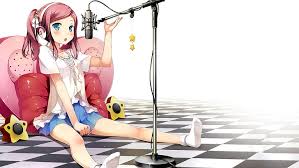 For instance, he sings the opening theme song to funimation's one piece. Hd Wallpaper Kantoku Anime Girls Singer Microphone Wallpaper Flare