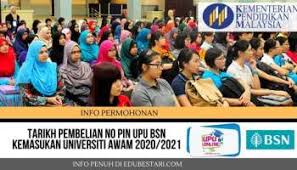 Untuk memudahkan urusan, kami sarankan agar buka setelah dipanggil, pergi ke kaunter bsn untuk urusan beli no pin upu. Upu Online Smk Saujana Utama
