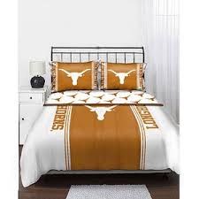 Ncaa Texas Longhorns Twin Full Comforter Bedding Set Bed Twin Bed Sets