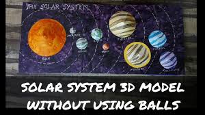 How To Make Solar System Project 3d Model For Kids Solar System Project Without Balls Yo Solar System Projects For Kids Solar System Projects Solar System