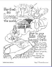 John 3 16 Bible Lessons For Kids Bible Coloring Bible Verse Coloring Page