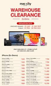 Switch has the right to amend the terms and conditions without prior notice. Enjoy Up To 75 Off Apple Products At Warehouse Clearance Sale Megasales