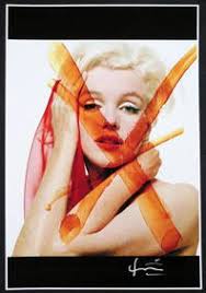Bert Stern Marilyn Monroe With Scarf (color)